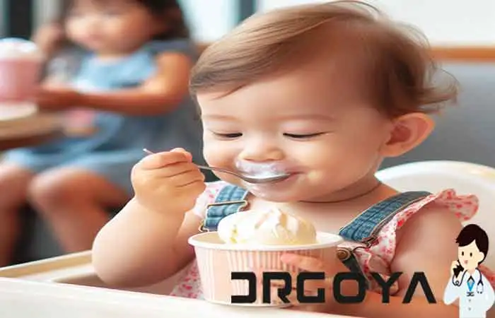 آیا نوزادان می توانند بستنی بخورند؟