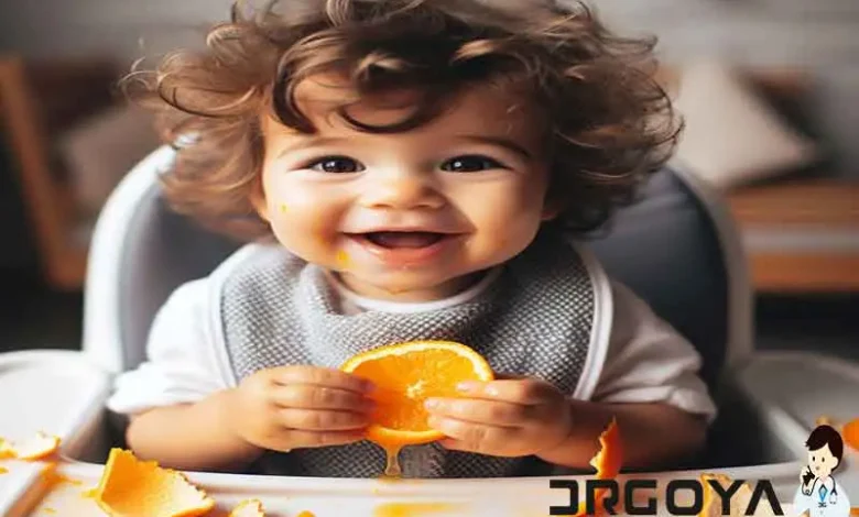 از چه سنی می توان به کودک پرتقال داد؟