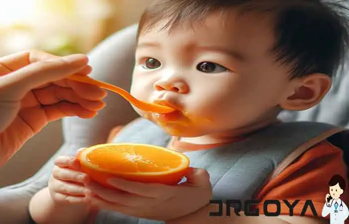 کودک از چه سنی می تواند پرتقال بخورد؟