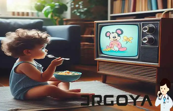 ترک عادت تماشای تلویزیون در حین غذای خوردن کودکان