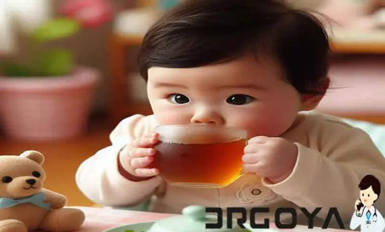 از چه سنی می توان به کودک چای داد؟